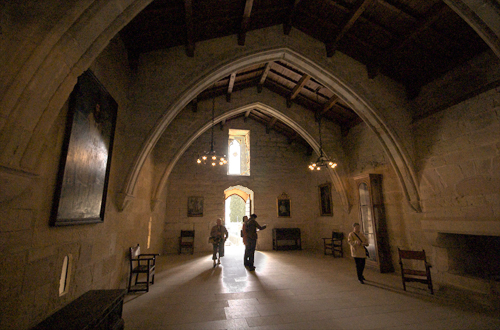 Sala del Abad Copons monasterio de Poblet